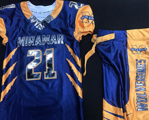 Personalizado equipo al por mayor Vintage Rams poliéster juvenil Kit de malla sublimada adultos aparejos sarga fútbol americano Jersey uniforme conjunto - Product Image 6