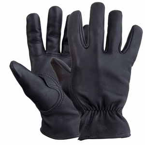 Haute qualité en gros 2026 personnalisé plein doigt mode gants en cuir couleur unie gants d'équitation pour une utilisation hivernale décontractée en vente - Product Image 2
