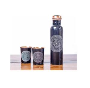 Promotional Gift Copper Water With Glass Set <b>Decorate</b> Your Office Table Luxury Drinkware <b>Bottle</b> for Outdoor and Indoor Usage - Product Image 5