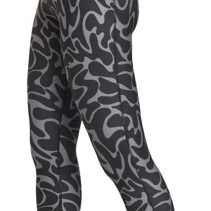 2024 pantalones de yoga moda señoras Leggings fitness Leggings Material básico de poliéster cintura alta deportes Legging para mujer - Product Image 5