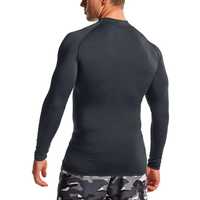 T-shirt de compression à manches longues pour homme, à séchage rapide, en spandex et polyester, haut de sport athlétique