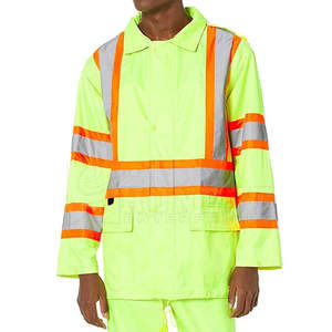 Camisa de Trabajo de Manga Larga de Algodón/Poliéster para Minería, Uniforme de Trabajo con Logotipo Personalizado, Ropa de Seguridad Reflectante de Alta Visibilidad para Hombre, Camisa de Trabajo FR - Product Image 3