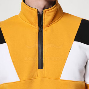 Sudaderas con media cremallera transpirables para hombre, superventas, en stock, sudaderas con media cremallera para hombre a precio bajo a la venta - Product Image 5