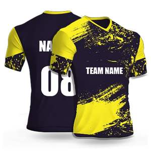 Nouveau Design Cricket Jerseys Nouveau Modèle Meilleur Cricket Jersey Polo Design Full Sublimation Couleur Cricket t-shirt - Product Image 1