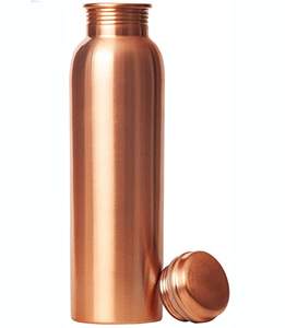 Botella de agua de cobre Ayurvédico impresa Meena de alta calidad, uso a granel de Metal de cobre puro para fiestas, precio competitivo aplicable - Product Image 4