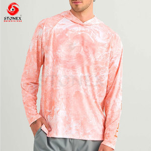 Wholesale Men's <b>UV</b> <b>Protection</b> Fishing <b>Hoodie</b> Quick Dry Long Sleeve Athletic Performance <b>hoodie</b> - Product Image 5
