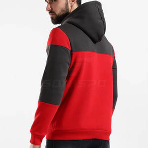 Sudadera con Capucha para Hombre de Alta Calidad, Transpirable y Personalizable, 100% Algodón, Diseño Sólido, Esencial para el Invierno - Product Image 3