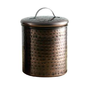 Set of Five Galvanized Canister Black Color Handmade Designer Storage Box Classic Stylish Designer <b>Metal</b> Canister - Product Image 3