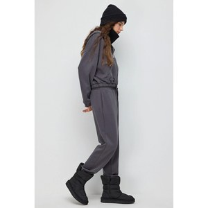 Pantalon cargo décontracté pour femme, taille haute, respirant, classique, à jambes larges, évasé, avec taille élastique, tailles XL - Product Image 3