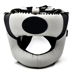 หมวกกันน็อคชกมวยหมวกสำหรับฝึกมวยไทย MMA แบบป้องกันศีรษะใช้ในการต่อสู้วัสดุ PU ใช้ได้ทั้งชายและหญิง - Product Image 1