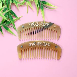 Peine de cuerno de búfalo único para peine de cuerno de pelo Extensión de cabello Color Cuerno natural completo para cabello con la mejor calidad en Vietnam - Product Image 4