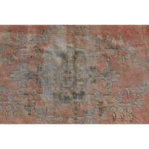 Alfombra de 3.7x8.1 pies, Alfombra Turca, Alfombra Beige Estilo Suroeste - Product Image 5