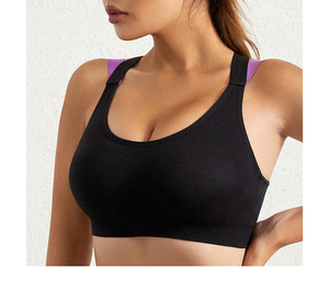 Soutien-gorge de yoga pour femmes, grande taille, simple, à maintien élevé, respirant, séchage rapide, nouvelle collection 2025, vente chaude, fabrication en usine, logo personnalisé, OEM - Product Image 2