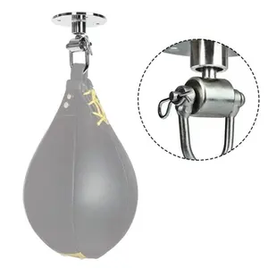 Ballon de boxe en cuir PU pour entraînement de vitesse et de réflexes, équipement de fitness pour salle de sport, fournisseur OEM - Product Image 2