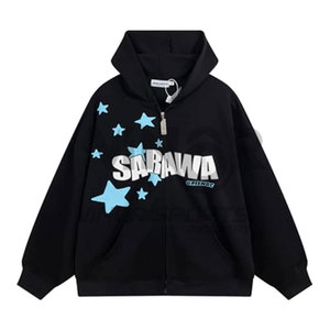 เสื้อฮู้ดโพลีเอสเตอร์สำหรับผู้ชายและผู้หญิงเสื้อฮู้ดผ้าโพลีเอสเตอร์100% พิมพ์โลโก้แบบกำหนดเองสำหรับฤดูหนาว - Product Image 1