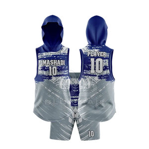 Logotipo personalizado Compresión juvenil American 7v7 Jersey Sin mangas Sudadera con capucha Sublimado 7 en 7 Bandera Uniformes de fútbol - Product Image 3