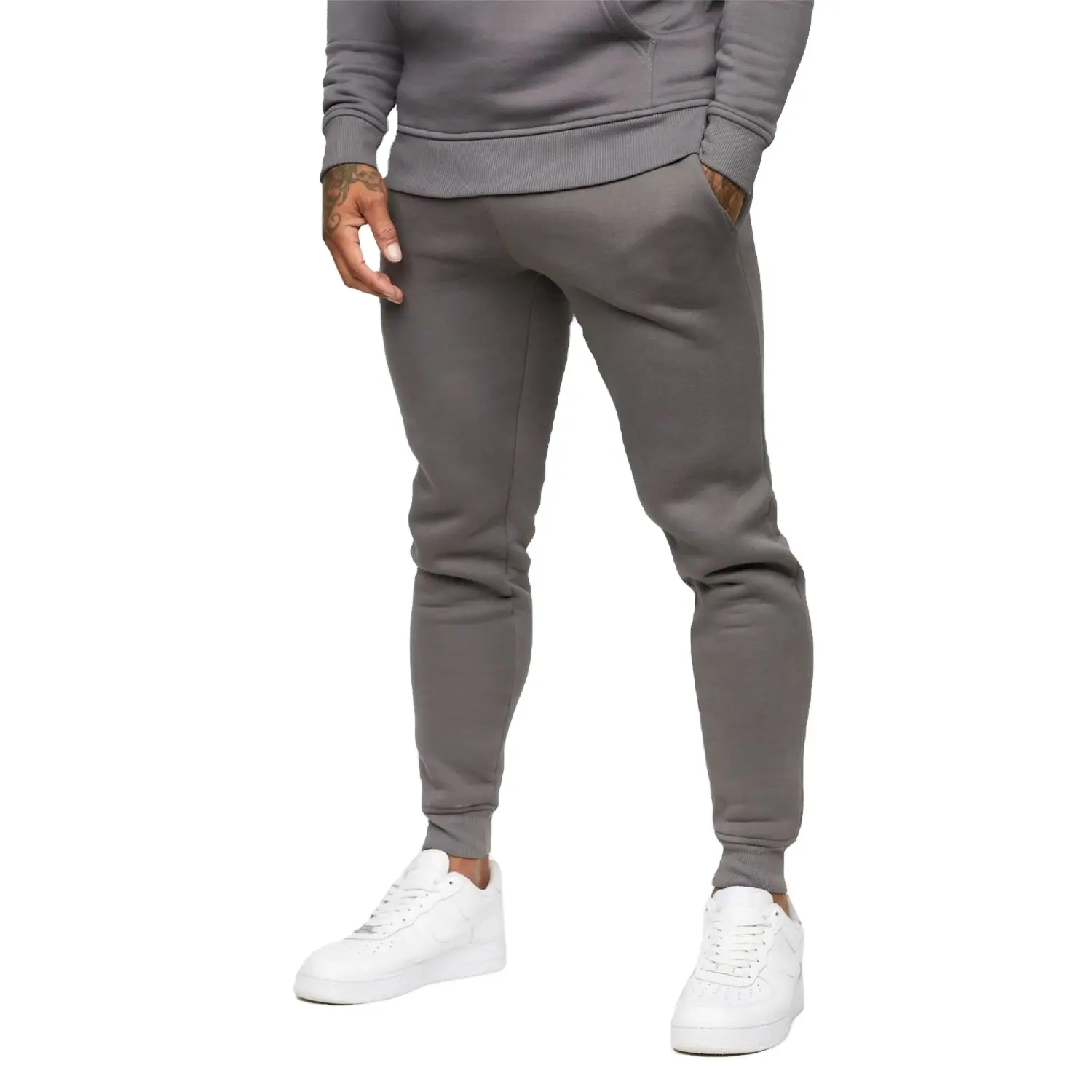 Individuelles Logo OEM beliebte Herren Freizeit Sport Jogger schnell trocknende Polyester Übergröße Zugband Taille mittlerer Typ Outdoor-Hose