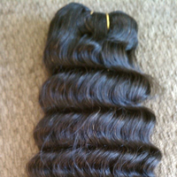 Extensions de cheveux naturels non traités, bouclés, Remy vierges, noirs, pour femmes, marque SV3, double trame, extensions indiennes du Tamil Nadu