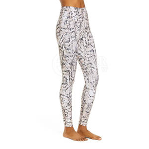 Último modelo Fitness Yoga Wear Medias sin costuras Mujeres Leggings Fabricado en fábrica Señoras Leggings en cantidad a granel - Product Image 4