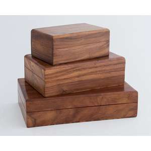 Boîte d'urne en bois gravée personnalisée pour animaux de compagnie Urne de crémation personnalisée pour chiens et chats Souvenir de stockage des cendres commémoratives - Product Image 1