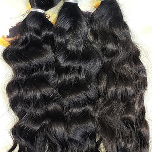 ผมต่อจากผมมนุษย์แท้ผมตรงทำจากผมชาวอินเดีย - Product Image 1