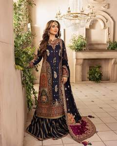 Excellente qualité Pakistan remises spéciales Taille femmes shalwar kameez robe robe robe Kuchi Afghani du Pakistan par WS INTNATIONAL - Product Image 6
