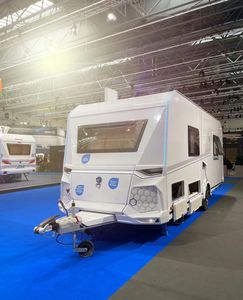 Outdoors XPLORE Luxury RV X195 Camper <b>Trailer</b> for <b>Car</b> and Camping Use Black 4-6 Persons Kitchen & Bathroom. - Product Image 4