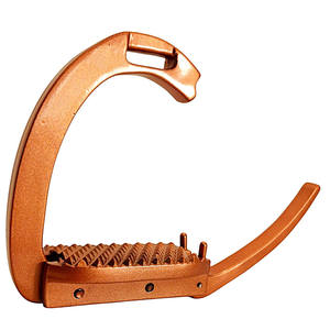 Estribos ecuestres de seguridad de liberación rápida de aluminio duradero con logotipo personalizado Euro Cavall Industries 2025 - Product Image 3