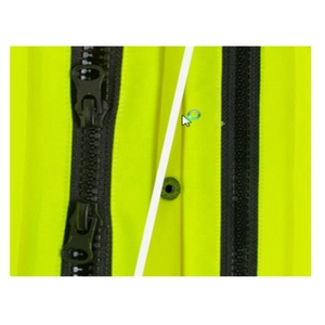 เสื้อแจ็คเก็ตนิรภัยแบบกันน้ำและกันความร้อนสำหรับห้องคลีนรูม ปี 2026 รุ่นปรับแต่งได้ สำหรับทุกเพศทุกวัย มองเห็นได้ชัดเจน มีซิปคุณภาพสูงและช่องใส่เครื่องมือ - Product Image 4