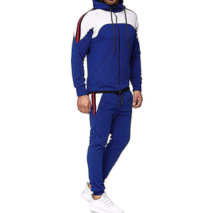 Survêtement confortable et tendance avec cordon de serrage et capuche pour hommes, matière respirante, prix bas / prix de gros, service OEM - Product Image 2