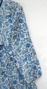 Wholesale Designer Casual <b>Dresses</b> Plus Size Long Sleeve <b>Summer</b> LOOSE Mini Printed Designer Kaftan Kimono <b>Dresses</b> for Women Sets - Product Image 6