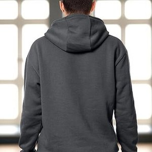 Personnalisable Hommes Femmes Casual Hoodie Zipper Solid Color Pullover Sweatshirt Street Personality Logo Top for DIY Custom Gifts - Product Image 2
