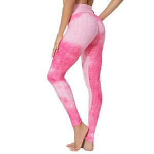 Leggings Deportivos de Yoga para Mujer, de Alta Calidad, con Estampado, Cintura Elástica, Poliéster/Nailon, Secado Rápido, Transpirables, Ajustados, 2025 - Product Image 4