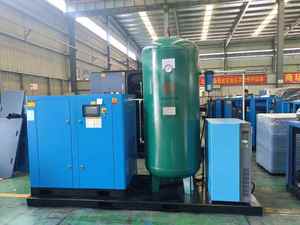 160Kw cấp công nghiệp dầu-miễn phí Vít Máy nén khí đơn vị làm mát bằng không khí AC điện với hệ thống điều khiển tiên tiến - Product Image 4