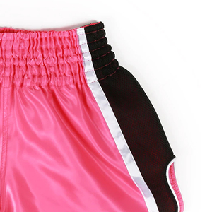 กางเกงขาสั้นมวยไทยสำหรับผู้ชายผ้าโพลีเอสเตอร์100% แบบกำหนดโลโก้ได้เอง - Product Image 4