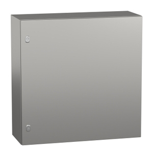Contenitori per Strumenti Elettronici SCHNEIDER ELECTRIC NSYS3X8830 SPACIAL S3X in Acciaio Inox 304L, H800xW800xD300 mm, Finitura Scotch Brite - Product Image 1