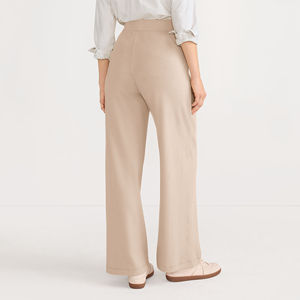 กางเกงผ้าคอตตอนคุณภาพดีสำหรับผู้หญิงเสื้อผ้าแฟชั่นสไตล์บังคลาเทศชุดเสื้อผ้าหน้าแบนสำหรับฤดูร้อน - Product Image 3