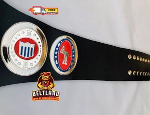 เข็มขัดแชมป์มวยปล้ำรุ่นเฮฟวี่เวท NWA สหรัฐอเมริกา ขนาดผู้ใหญ่ ทำจากสังกะสี หนา 2 มม. 4 มม. - Product Image 4