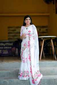 Nouveau Kurta conçoit des saris pour femmes vêtements indiens pour saris de concepteurs de pelouse pakistanais - Product Image 2