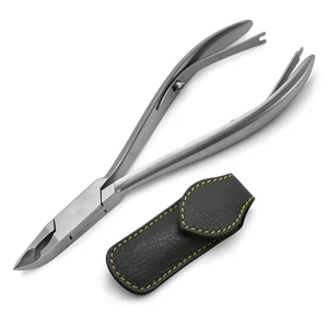 Podólogo de la mejor calidad, cortador recomendado para el cuidado de las uñas de los pies, pinzas de esquina de doble acción para un uso conveniente en los dedos - Product Image 1