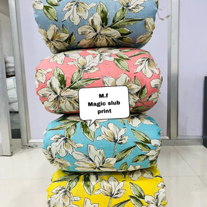 100% Rayón Viscosa Spandex Tela Impresión de descarga digital para ropa para camisas y bodas para niñas - Product Image 1