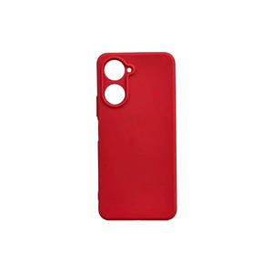 เคสซิลิโคนเหลวแบบนิ่มสุดหรูสำหรับ VIVO Y18 V23E A22 14 PLUS-ฝาหลังป้องกันการกระแทกสีดำ - Product Image 2