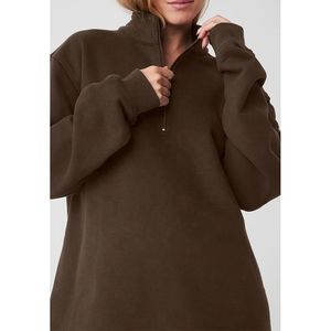 แฟชั่นสตรีทแวร์ลำลองสำหรับผู้ชายเสื้อฮู้ดกีฬาแบบสวมหัวมีฮู้ดทรงหลวมระบายอากาศได้ดีมีแบรนด์สีพื้นสำหรับผู้ชายเสื้อกันหนาวขนแกะอบอุ่น - Product Image 4