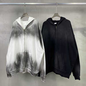 Sudaderas con cremallera exclusivas Compra a granel Proveedor al por mayor Sudaderas con cremallera completa impresas personalizadas Ropa de invierno con estilo Mejor - Product Image 6