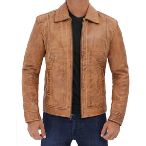 Vestes en cuir d'hiver pour hommes, manteaux grande taille, vestes jeans - Product Image 1