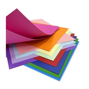 100% papier de couleur de pâte de bois vierge avec côté double couche Manille couleur A4 taille beauté papier d'impression glacé rouleau ou rame - Product Image 5