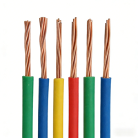 Fil électrique Bvr 1,5 mm 2,5 mm 4 mm 6 mm, fil de terre monobrin 2,5 mm 4 mm, rouleau de câble électrique, câble électrique pour maison, fil Bv Bvr Bvv