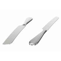 Luxus-Stil Gravur Griff Golden Cake Cutting Set Edelstahl Hochzeits torte Messer und Server Set