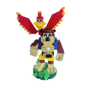 For Lego Moc Banjo Kazooie Cartoon Toy <b>Plastic</b> <b>Block</b> Set - Product Image 3