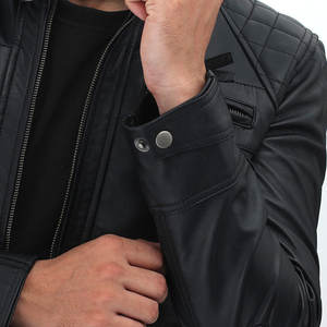 Chaquetas de Cuero para Hombre, Diseño Nuevo, Última Moda, Precio de Mayoreo, Chaqueta de Cuero para Hombre - Product Image 4